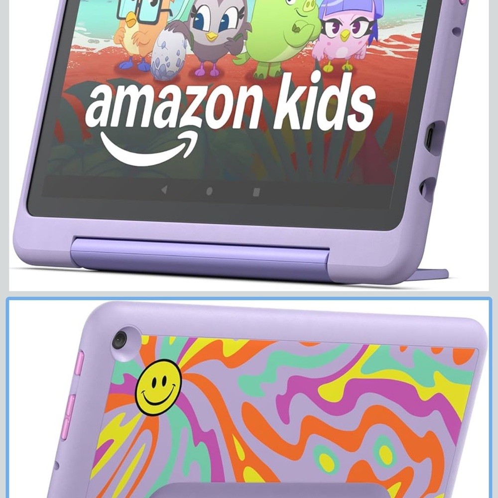 Amazon Kids Tablet with Purple Protective Case